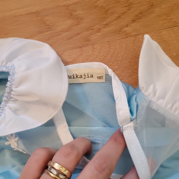 Cinderella inspired bathing suit sz 8/10 - Picture 4 of 5